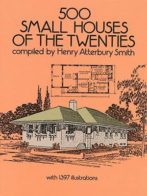 cover image of 500 Small Houses of the Twenties